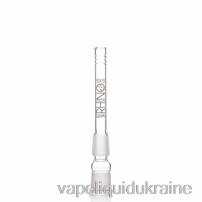 Vape Liquid Ukraine White Rhino 19/19 Glass Downstem 4.5inch